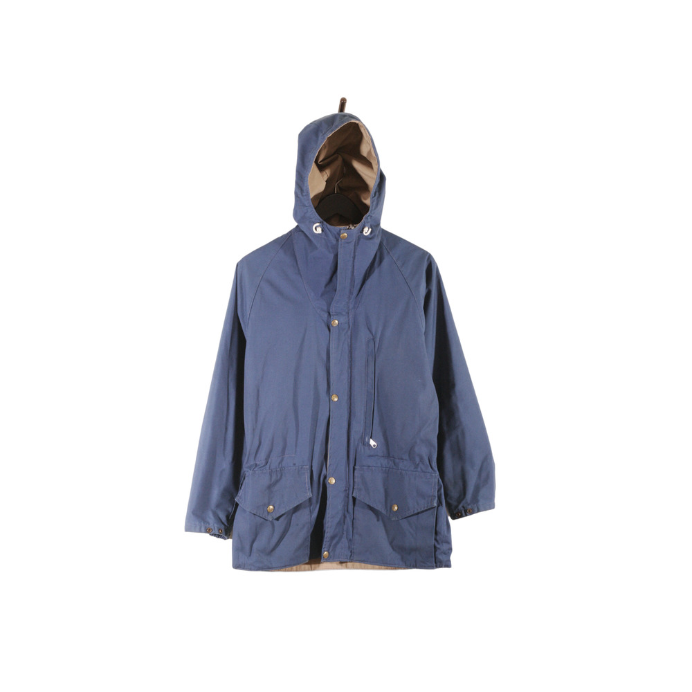 Vintage 60s 70s Class-5 Mountaineering Canvas Jacket Parka Blue Men’s XS